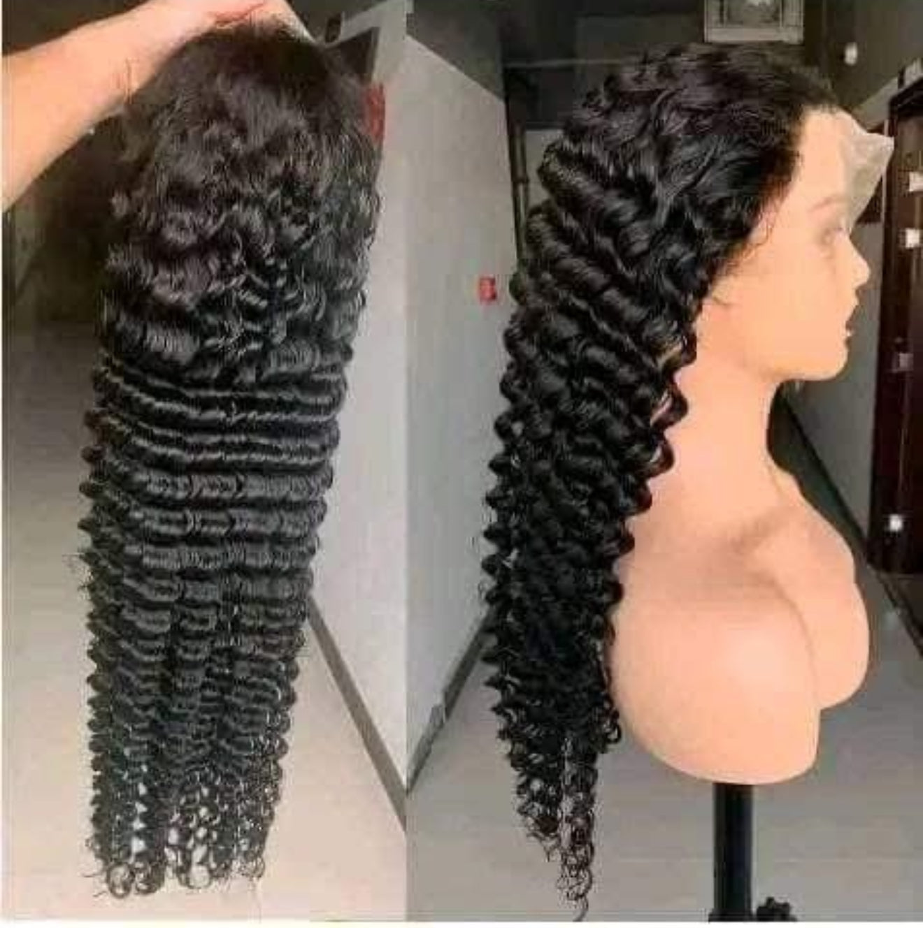 Perruque frisés deep longueurs 30